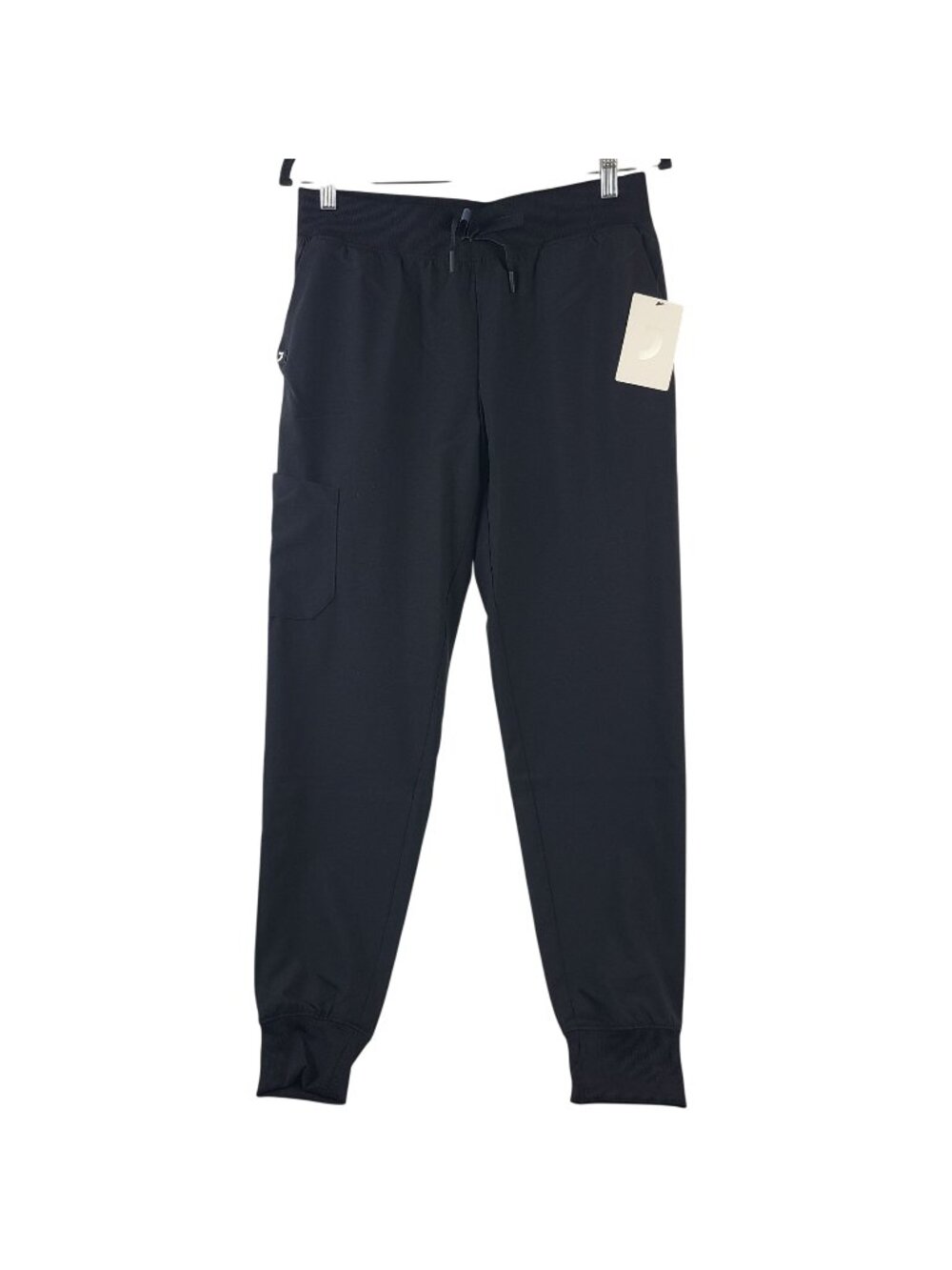 NEW Jaanuu ULTRAlite 6-Pocket Slim Scrub Jogger Pants Black Size S